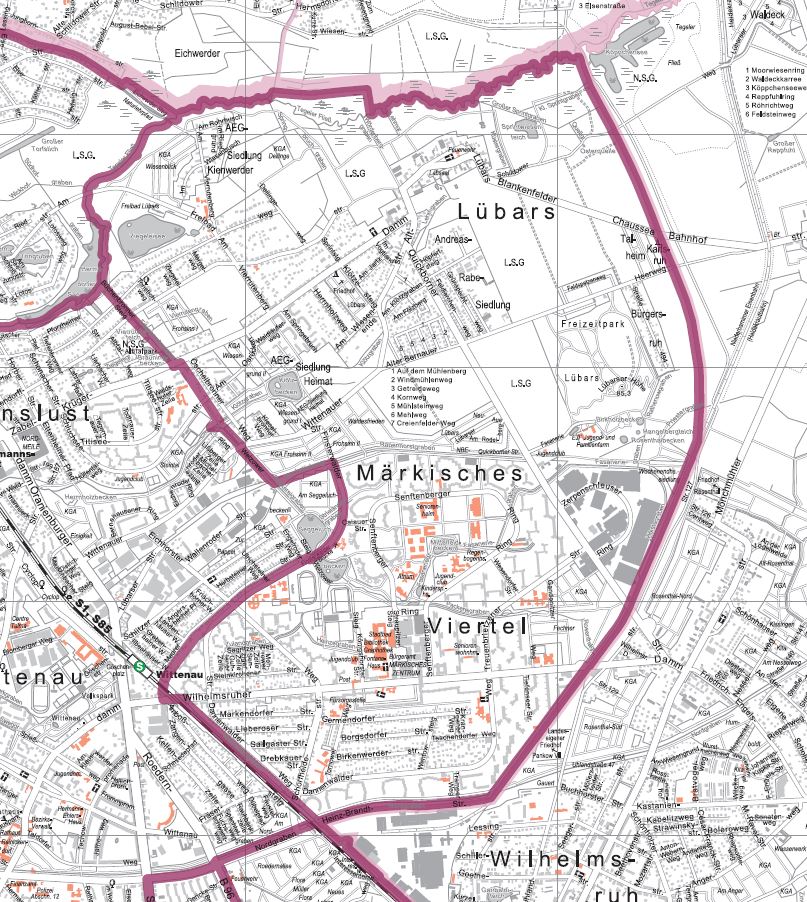 Ein Wahlkreis: Grosiedlung und Dorf 